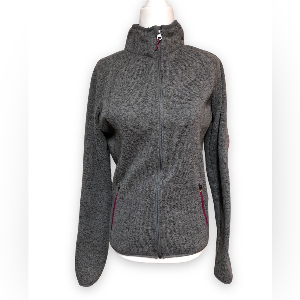 BRP Women’s Small Gray Zip Up Sweater